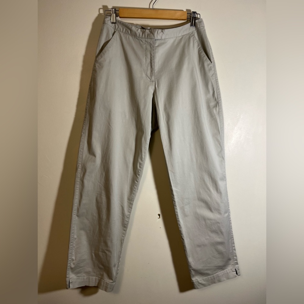 ADIDAS beige khaki trouser pants size 8